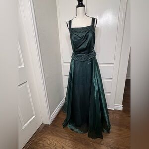 Poly USA Vintage Green Gown
